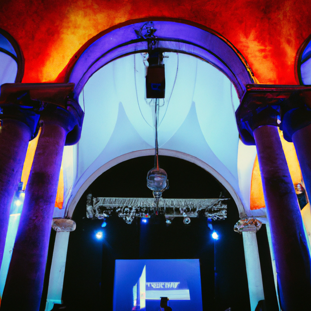 Evento corporativo en Bogotá con iluminación profesional