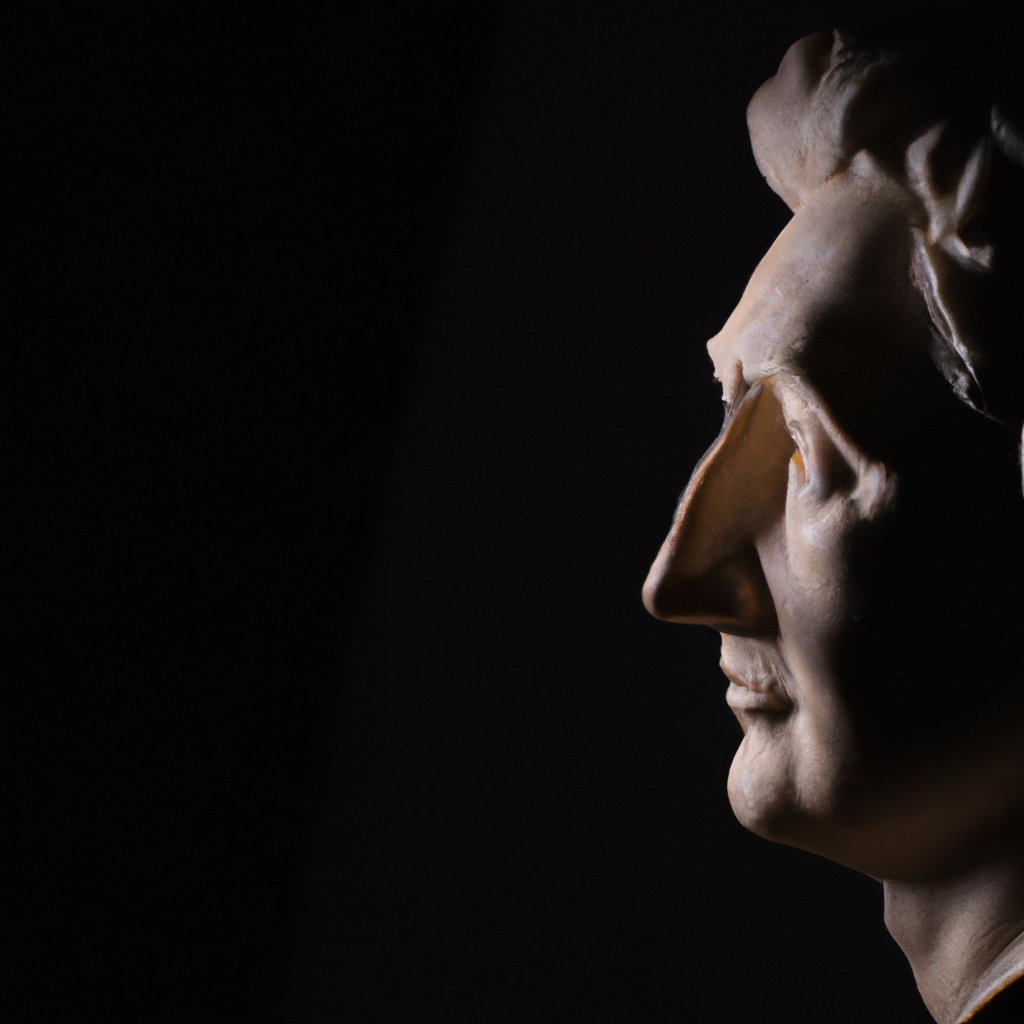 Retrato profesional en estudio con fondo neutro y luz suave